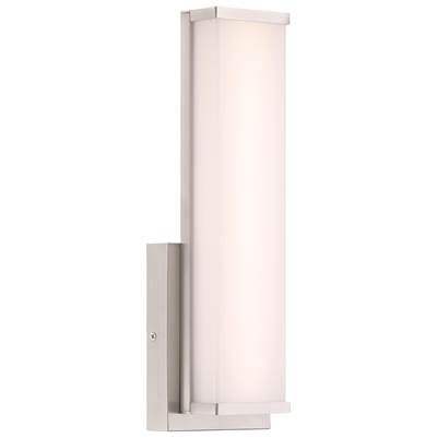 Access Lighting Citi Solo 3-Light Vanity in Brushed Steel