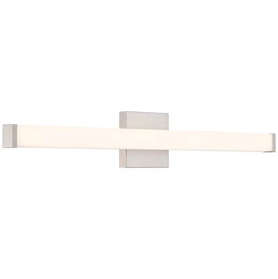 Access Lighting Maxx 5-Light Vanity Light - Acrylic - LED in Brushed Steel