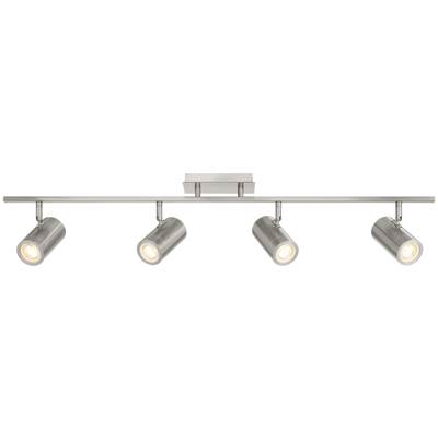 Access Lighting Prado LED 4 Light Adjustable Track in Brushed Steel