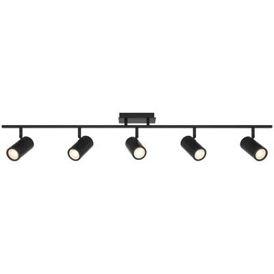 Access Lighting Prado LED 5 Light Adjustable Track in Matte Black