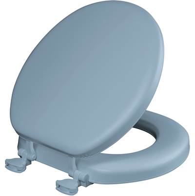 Bemis Mayfair Toilet Seat - Round - Soft-Close in Sky Blue