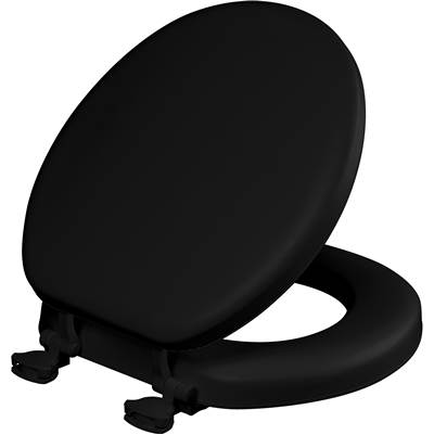 Bemis Mayfair Toilet Seat - Round - Soft-Close in Black