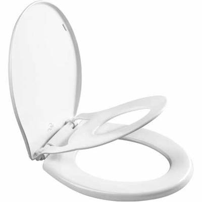 Bemis Mayfair Little 2 Big Round Potty Training Toilet Seat - Round-Front - Whisper-Close in White