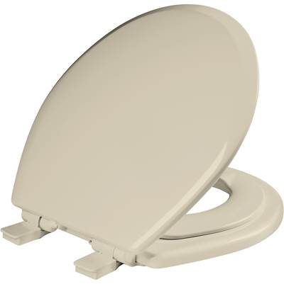 Bemis NextStep2 Round Potty Training Toilet Seat - Round-Front - Whisper-Close - Precision-Fit - Easy-Clean in Bone