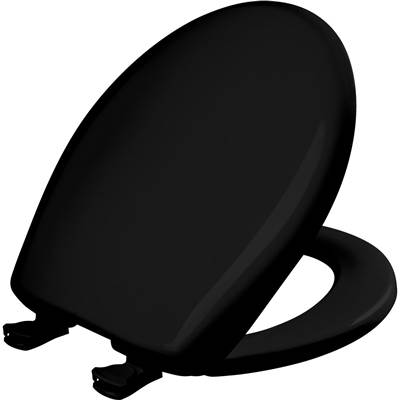 Bemis Classic Colors Toilet Seat - Round - Whisper-Close in Black