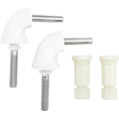 Bemis 1955CT Replacement Hinge Set in White