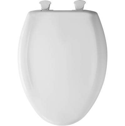 Bemis Classic Colors Elongated Toilet Seat in Euro White