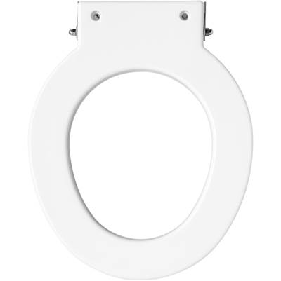 Bemis Round Plastic Closed Front Toilet Seat - Stay-Tite Commercial