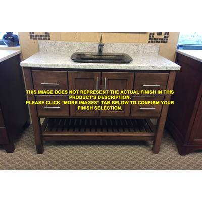 Bertch Interlude 54'' Vanity - 4 Drawer and 2 Door in Lighthouse