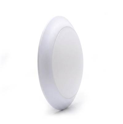 Bulbrite 12W LED 7" Round Disc Light - 3000K in White