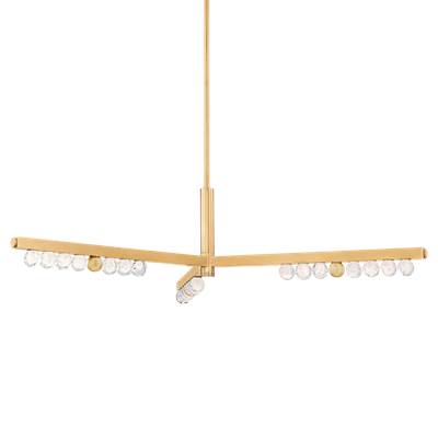 Corbett Lighting Annecy Chandelier in Brass