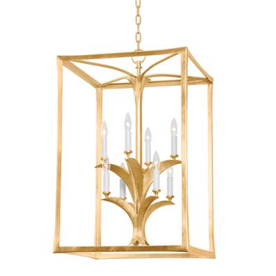 Corbett Bergamo Cage Pendant in Verde Green