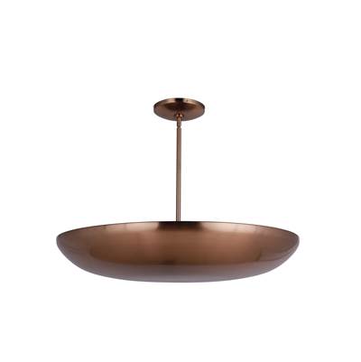 Craftmade Isabel 5-Light Convertible Semi-Flush in Satin Brass