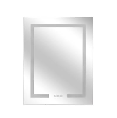 Craftmade 24" x 30" Front-Lit LED Mirror - 3000-5000K - Medicine Cabinet, Night Light in White