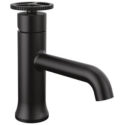 Delta Faucet Trinsic® Single Hole Bathroom Faucet - Single Handle - 1.2 GPM in Brushed Black