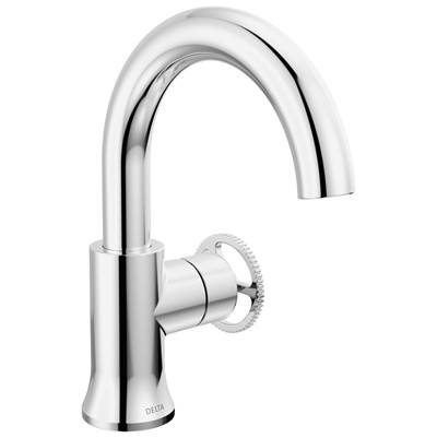 Delta Faucet Trinsic® Single Hole Bathroom Faucet - Single Handle - 1.2 GPM in Polished Chrome