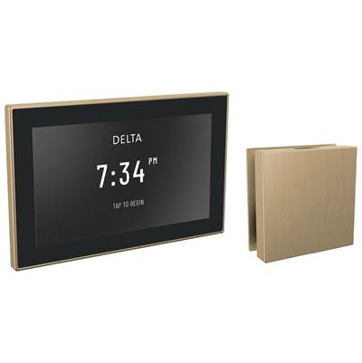 Delta Faucet Universal Showering Components Square Digital Steam Package