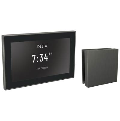 Delta Faucet Universal Showering Components Square Digital Steam Package