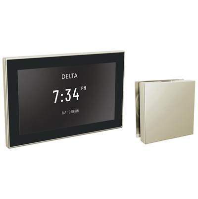 Delta Faucet Universal Showering Components Square Digital Steam Package