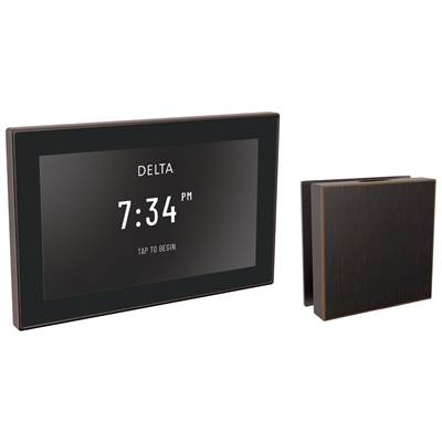Delta Faucet Universal Showering Components Square Digital Steam Package