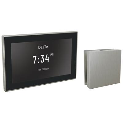 Delta Faucet Universal Showering Components Square Digital Steam Package