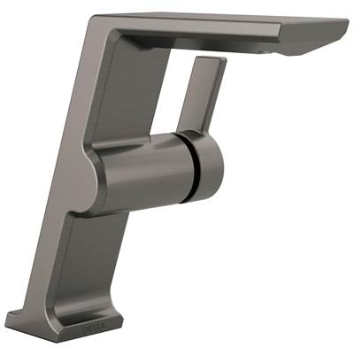 Delta Faucet Pivotal™ Single Hole Bathroom Faucet - One Handle - Mid-Height Vessel - 1.2 GPM in Champagne Bronze