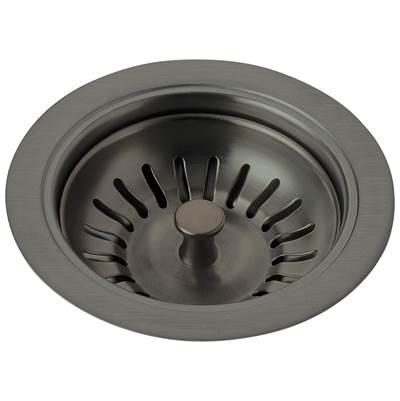 Delta Faucet Kitchen Sink Flange and Strainer in Brass