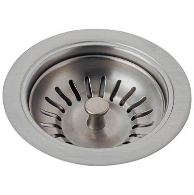 Delta Faucet Kitchen Sink Basket Strainer in Stainless Steel