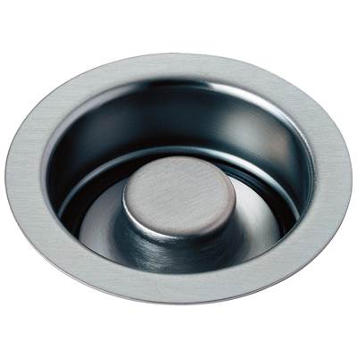 Delta Faucet Kitchen Disposal Flange Stopper in Aged Brass
