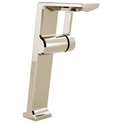 Delta Faucet Pivotal™ Single Hole Bathroom Faucet - One Handle - Vessel - 1.2 GPM in Polished Nickel