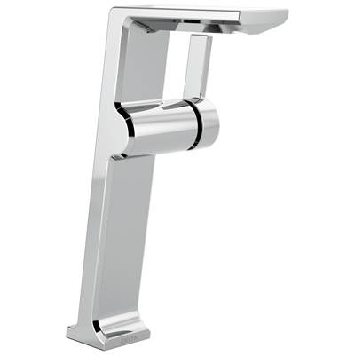 Delta Faucet Pivotal™ Single Hole Bathroom Faucet - One Handle - Vessel - 1.2 GPM in Chrome
