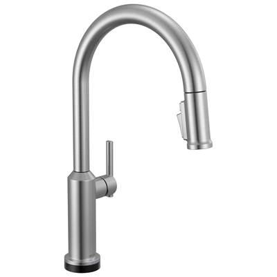 Delta Faucet Cordova Touchless Kitchen Faucet - Touch2O - 1.8 GPM in Lumicoat Arctic Stainless
