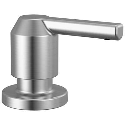 Delta Faucet Cordova Metal Soap Dispenser in Lumicoat Arctic Stainless