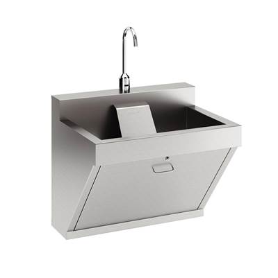 Elkay Surgical Scrub Sink - 30x23x26 - Single Station - Zurn TMV in Stainless Steel