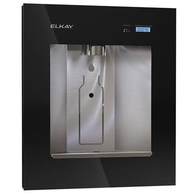 Elkay Liv Pro Commercial Filtered Water Dispenser in Midnight Black