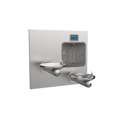 Elkay SwirlFlo Dual Bottle Filler - Integrated Connected - Filtered in Stainless Steel