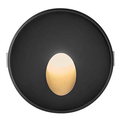 Fredrick Ramond Sparta Round Step Wall Light - 1 Light - LED in Stainless Steel