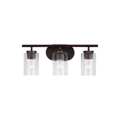 Generation Lighting Oslo 3-Light Bath Sconce in Bronze
