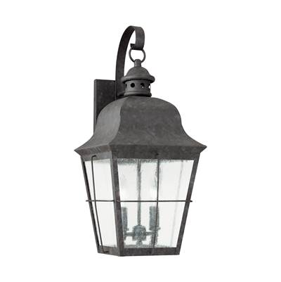 Generation Lighting Chatham 2-Light Outdoor Wall Lantern in Oxidized Bronze