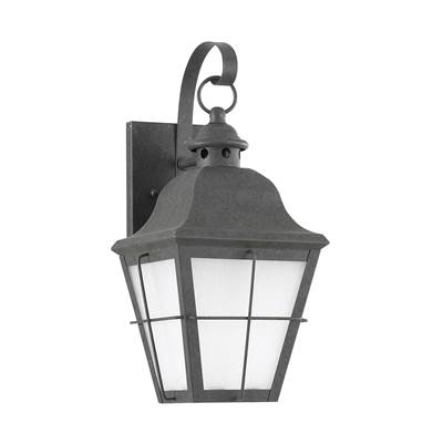 Generation Lighting Chatham 1-Light LED Medium Outdoor Wall Lantern in Oxidized Bronze