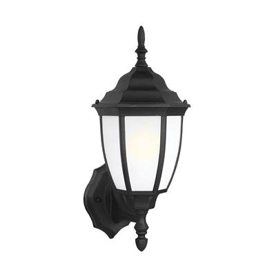Generation Lighting Bakersville 1-Light LED Outdoor Wall Lantern in Black