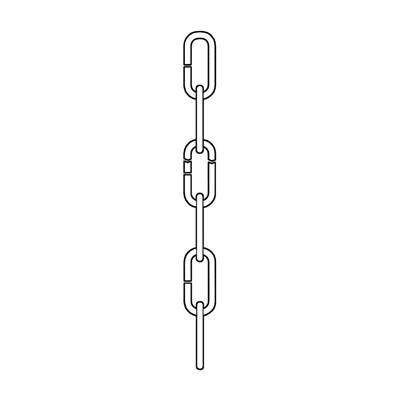 Generation Lighting Decorative Chain in Flemish Bronze Finish
