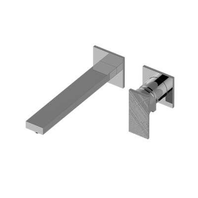 Graff Incanto Wall-Mount Bathroom Sink Faucet - 9-1/4" in Brushed Chrome