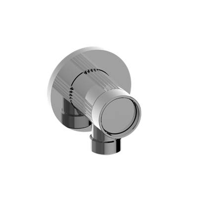Graff RIVA Contemporary Wall Supply Elbow - Fluted Knurled