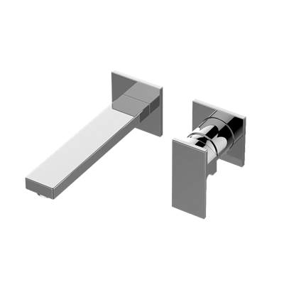 Graff Incanto Wall-Mount Bathroom Sink Faucet - Single Handle in Brushed Chrome