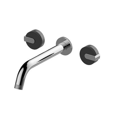 Graff MOD+ Wall-Mount Bathroom Sink Faucet in Champagne