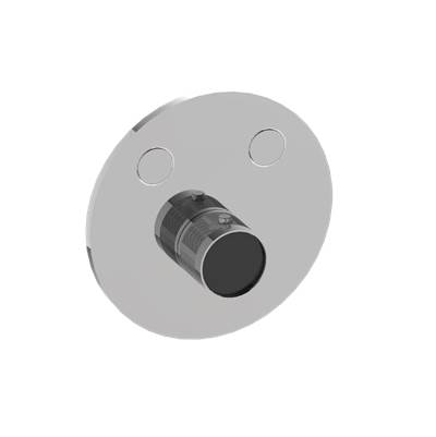 Graff RIVA Shower Faucet Trim - 2-Button - Diamond Knurl Round
