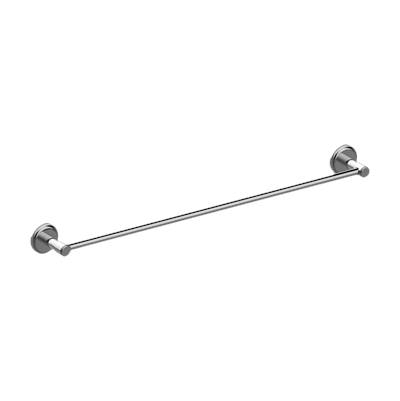 Graff Vintage Towel Bar - 24" in Brushed Chrome