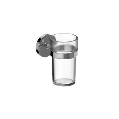 Graff Harley Toothbrush Holder and Tumbler in Polished Chrome