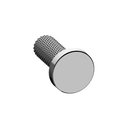 Graff RIVA Contemporary Towel Hook - Diamond Knurled